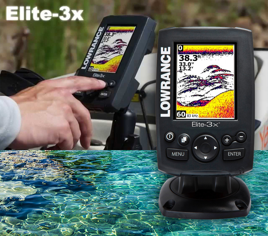 Lowrance Elite 3x Color La Casa del Kayak